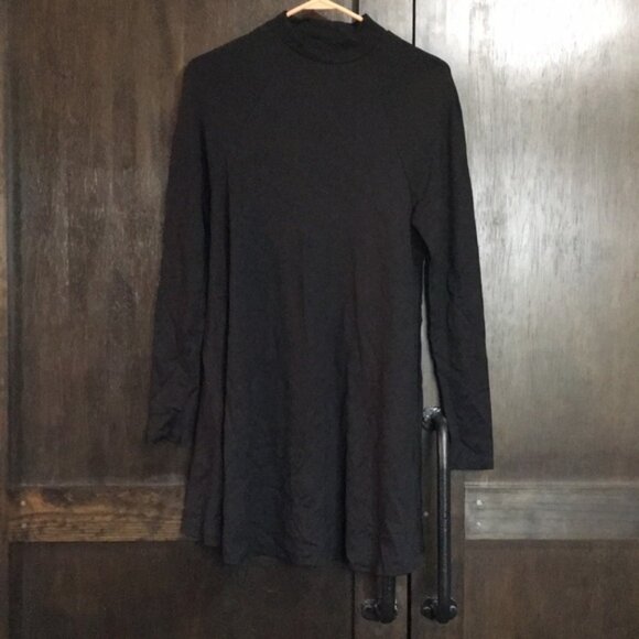 Mockneck Long Sleeve Dress - Picture 1 of 2